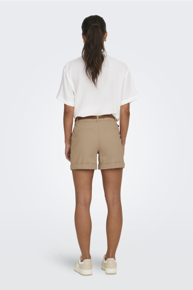 JDYCHICAGO MW BELTED CHINO SHORTS D 15324743 Travertine